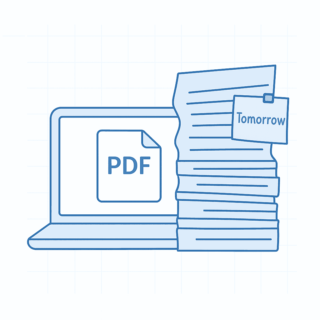Paperwork paralysis